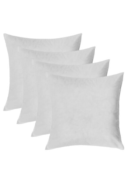 OHS 4 x Pack of Cushion Fillers Pads in White - Size: 45 cm x 45 cm - image 1