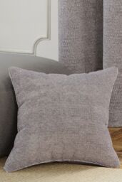 Enhanced Living Pair of Royale Soft Textured Double Sided Zip Opening Piped Edge Boucle Cushion Covers - 43x43cm - Cases Only - Size: 43 cm x 43 cm - thumbnail 2
