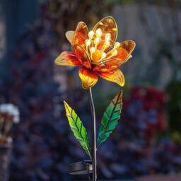 Marco Paul 86cm Solar Yellow Flower Stake Light - thumbnail 5