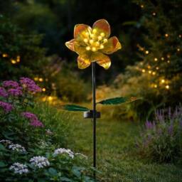 Marco Paul 86cm Solar Yellow Flower Stake Light - thumbnail 6