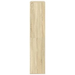 Berkfield Home Bookcase Sonoma Oak 100x33x155.5 cm Engineered Wood in Brown - thumbnail 5
