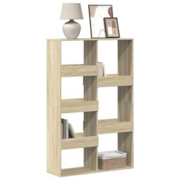 Berkfield Home Bookcase Sonoma Oak 100x33x155.5 cm Engineered Wood in Brown - thumbnail 1