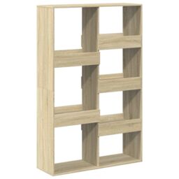 Berkfield Home Bookcase Sonoma Oak 100x33x155.5 cm Engineered Wood in Brown - thumbnail 6