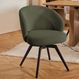 Furniture To Go Darlene Dining Chair with Armrest & Swivel Function in Green - thumbnail 6