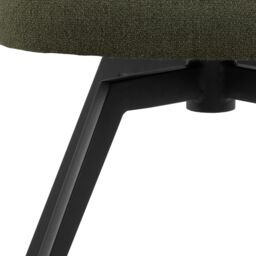 Furniture To Go Darlene Dining Chair with Armrest & Swivel Function in Green - thumbnail 8