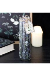 KDMD Poisonous Plants Deadly Nightshade Tube Candle in Black - thumbnail 1