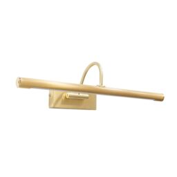 ValueLights Alana Single Picture Wall IP44 Rated Bathroom Integrated LED Wall Light in Gold - thumbnail 2