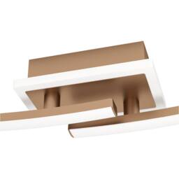 Loops Elegant Bronze Ceiling Light for Indoor Space - Stylish Semi Flush - thumbnail 5