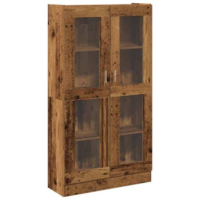 Berkfield Home Highboard Old Wood 82.5x30.5x150 cm Engineered Wood in Brown - image 1