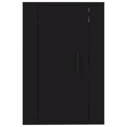 Berkfield Home Wall Mounted TV Cabinets 2 pcs Black 40x34.5x60 cm - thumbnail 6