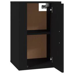 Berkfield Home Wall Mounted TV Cabinets 2 pcs Black 40x34.5x60 cm - thumbnail 8