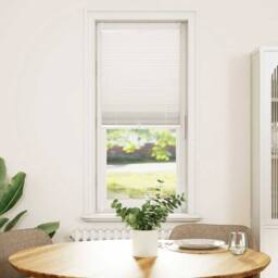 Berkfield Home Plisse Blind 60x125cm White Pleated Blind - Size: 60x125 cm - thumbnail 2