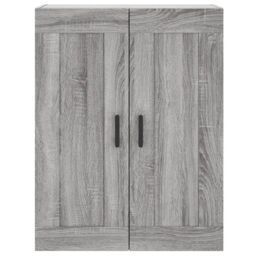 Berkfield Home Highboard Grey Sonoma 69.5x34x180 cm Engineered Wood - thumbnail 6