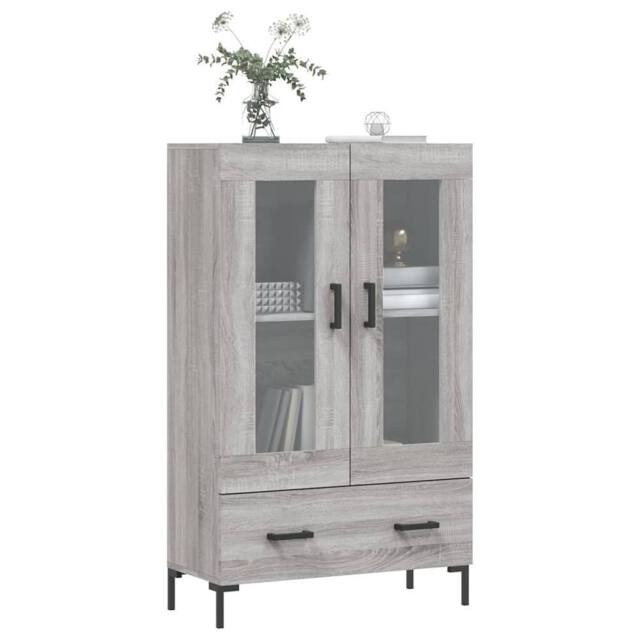 Berkfield Home Highboard Grey Sonoma 69.5x31x115 cm Engineered Wood - image 1