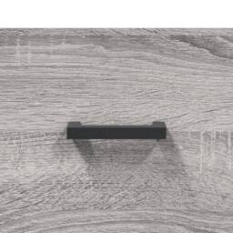 Berkfield Home Highboard Grey Sonoma 69.5x31x115 cm Engineered Wood - thumbnail 9