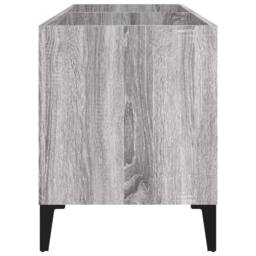 Berkfield Home Record Cabinet Grey Sonoma 74.5x38x48 cm Engineered Wood - thumbnail 6