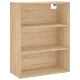 Berkfield Home Highboard Sonoma Oak 69.5x34x180 cm Engineered Wood in Light Oak - thumbnail 5