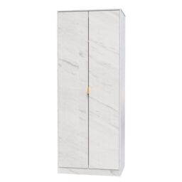 Ready Assembled 2 U Tamworth 2 Door Wardrobe (Ready Assembled) in Off-White - thumbnail 3