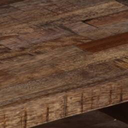Berkfield Home TV Cabinet 118x30x40 cm Solid Mango Wood in Brown - Size: 118 x 30 x 40 cm - thumbnail 9