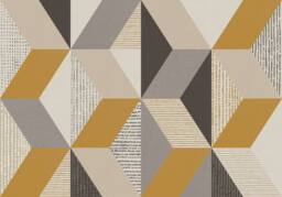 Superfresco Easy Tribal Geo Neutral Print To Order 3m x 2.8m Mural in Beige - thumbnail 2