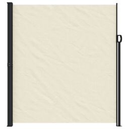 Berkfield Home Retractable Side Awning Cream 220x300 cm - thumbnail 3