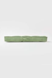 Homescapes Cotton 2 Seater Booster Cushion in Dark Green - thumbnail 5