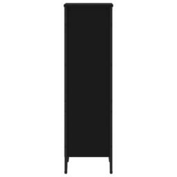 Berkfield Home Modern Bookcase Black 50x31x106 cm Engineered Wood - Size: 50 x 31 x 106 cm - thumbnail 5