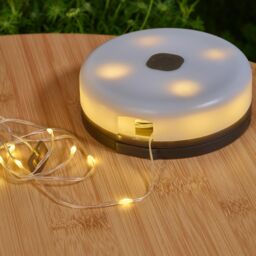 mysmartbuy Solar or USB Powered Gazebo Light with Retractable String Lighting in White - thumbnail 6