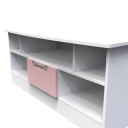 Ready Assembled 2 U Holborn 1 Drawer TV & Media Unit (Ready Assembled) in Dusty Pink - thumbnail 4