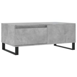 Berkfield Home Coffee Table Concrete Grey 90x50x36.5 cm Engineered Wood - thumbnail 2