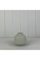 KDMD Sage Petite Glazed Pistachio Vase in Pale Green