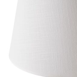 Happy Homewares Traditional Table Lamp with Barley Twist Base & Linen Shade in Black - thumbnail 4