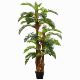 Wyld Haus Nohane Roma Artificial Green Fern Plant in Pot L18 x D18 x H150cm - thumbnail 2