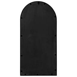 Berkfield Home Mirror Black 90x45 cm Iron for Indoor Use - thumbnail 4