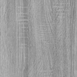 Berkfield Home Coffee Table Grey Sonoma 60x60x42 cm Engineered Wood - Size: 60 x 60 x 42 cm - thumbnail 5