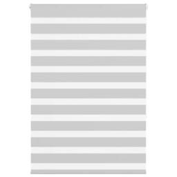 Berkfield Home Elegant Zebra Blind Light Grey 110x150 cm Fabric Width 105.9 cm P - thumbnail 2