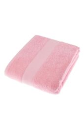 Homescapes Turkish Cotton Jumbo Towel in Pink - thumbnail 1