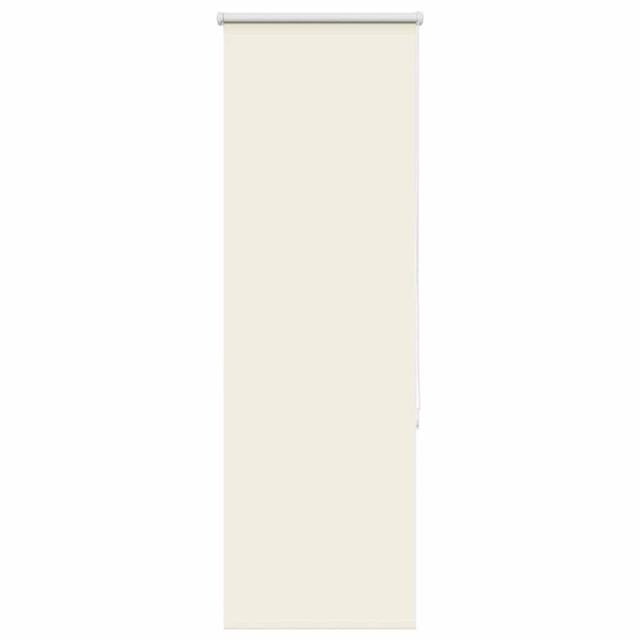 Berkfield Home Roller Blind Blackout Light Grey 85x230 cm Fabric Width 80.7 cm P… in Off-White - image 1