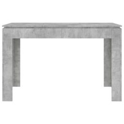 Berkfield Home Dining Table Concrete Grey 120x60x76 cm Engineered Wood - Size: 120 x 60 x 76 cm - thumbnail 4
