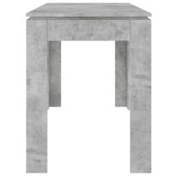 Berkfield Home Dining Table Concrete Grey 120x60x76 cm Engineered Wood - Size: 120 x 60 x 76 cm - thumbnail 5
