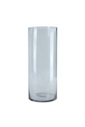 KDMD Cylinder Vase 50cm x 20cm Clear - Size: 50 cm x 20 cm