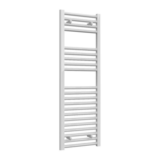 Bathroom Kingdom Diva White Straight Heated Towel Rail 1200x400 - image 1