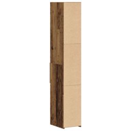 Berkfield Home Highboard Old Wood 30x42, 5x185 cm Engineered Wood in Brown - thumbnail 8