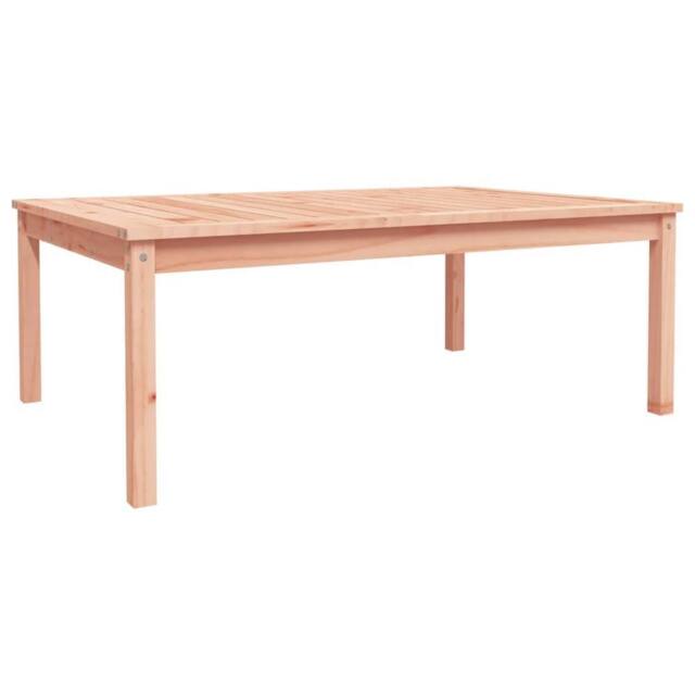 Berkfield Home Garden Table 121x82.5x45 cm Solid Wood Douglas in Light Tan - image 1