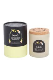 KDMD Imbolc Spiced Vanilla Candle - Wheel of the Year Seasonal Candle in Cream - thumbnail 4