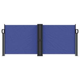 Berkfield Home Retractable Side Awning Blue 100x600 cm - thumbnail 1