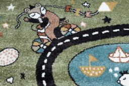 RugsX Fun Rug in Green - Size: 80 cm x 150 cm - thumbnail 5