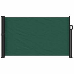 Berkfield Home Retractable Side Awning Dark Green 120x600 cm