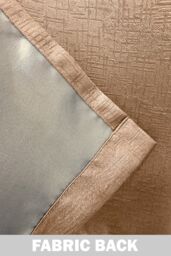 Enhanced Living 'Vogue' Latte Eyelet Thermal Noise Reducing Dim Out Curtains Pair in Natural - Size: 117 cm width x 229 cm drop - thumbnail 5