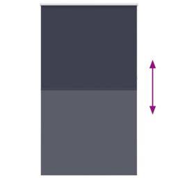 Berkfield Home Roller Blind Blackout Marine 130x230 cm Fabric Width 126.6 cm Polyester in Blue - thumbnail 5